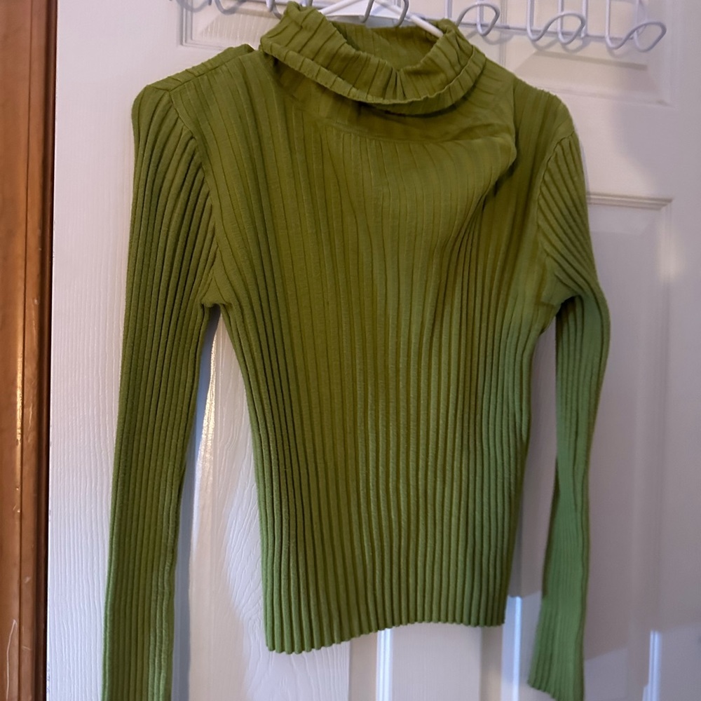 Green sweater